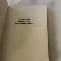 The Repair & Maintenance of Small Gasoline Engines by G.R. Drake, 366 pages, VG