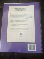 Spiral Bound Study Guide: SenseAble Strategies by Anne M. Beninghof Sopris West