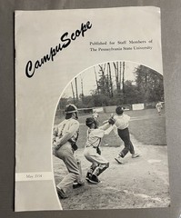 Penn State University Campus Scope for Staff Members 1954 Magazine Vintage Rare