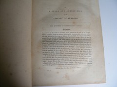 1847 Alfred Sucklings History & Antiquities In The County Of Suffolk 460 pages
