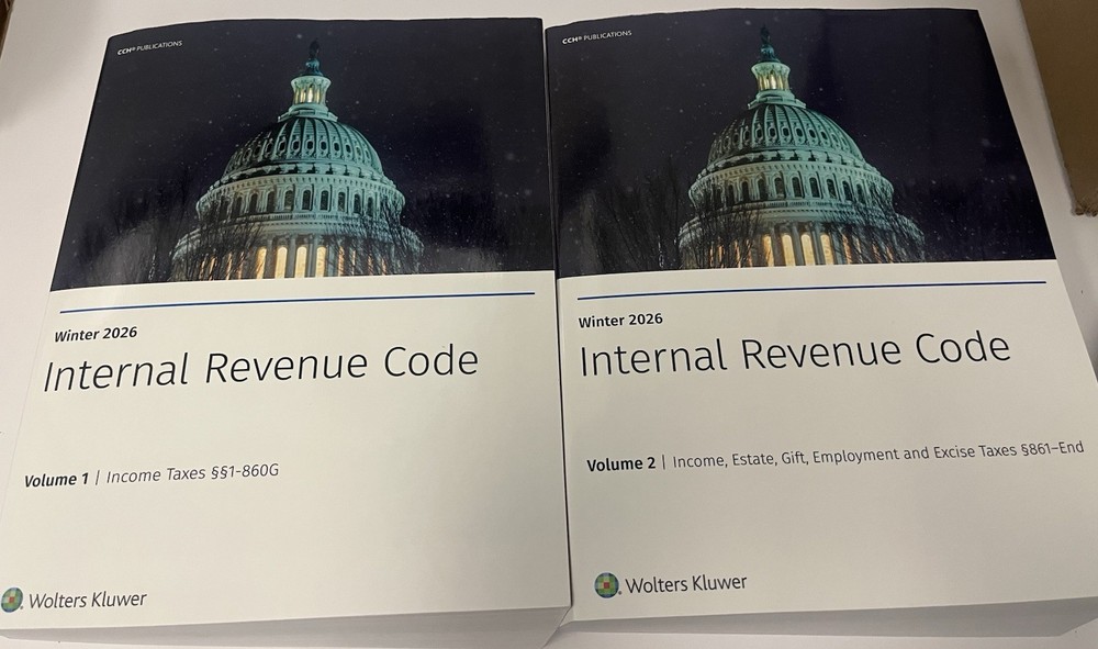 Wolters Kluwer Internal Revenue Code Winter 2026 List Price: $500 March 16, 2026