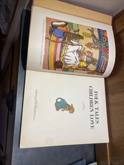 Folk Tales Children Love Watty Piper hc 1934 Vtg Book Beautifully Illustrated