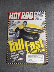 HOT ROD Magazine August 2000 – Tall Fast & Bad Ass, Chevy Bel Air Cover