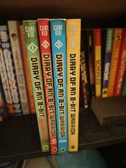 Cube Kid Diary of an 8-Bit Warrior Paperback Book Lot 4 Volumes Ages 9-12