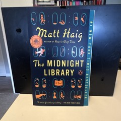 The Midnight Library by Matt Haig Paperback Fiction Penguin 2023