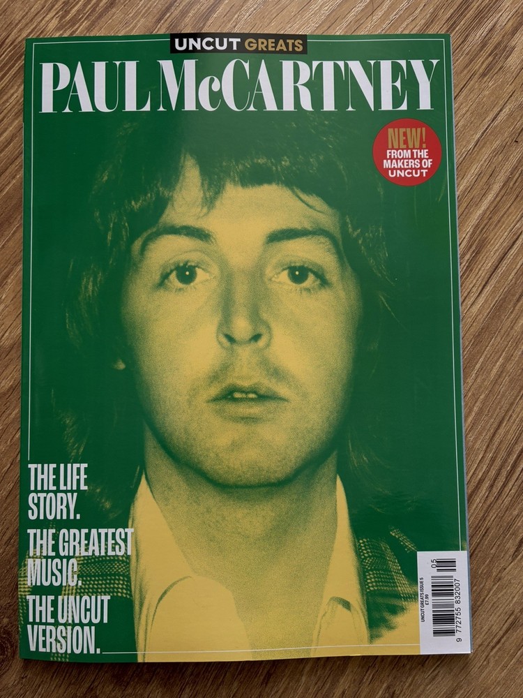 Uncut Greats Paul McCartney Magazine 2026 Wings