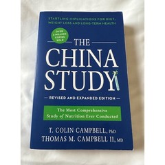 The China Study Book by T. Colin Campbell Nutrition Health Diet