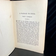 A Passage to India E.M. Forster 1924 Copyright Elephant Cover Classic Novel