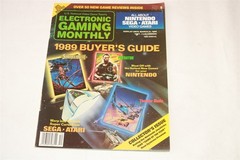1989 VIDEO GAME BUYERS GUIDE – EGM Magazine NES SEGA ATARI