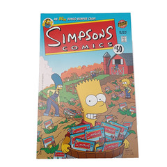 Simpsons Comics #50 2000 Bongo Comics Direct Edition Vintage Comic Matt Groening