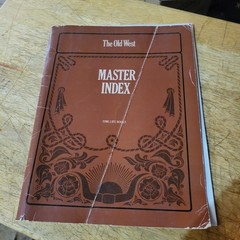 The Old West: Master Index by Editors of Time-Life Books