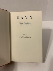 1964 “Davy” Edgar Pangborn 1st Edition Hardcover Sci-Fi in Dust Jacket