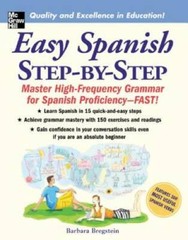 Easy Spanish Step-By-Step – Paperback By Barbara Bregstein – GOOD