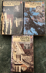 The Viking Portable Library, lot of 3, The Portable Twain, Faulkner & Miller