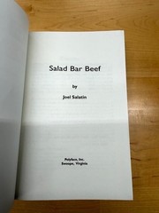 Salad Bar Beef by Salatin, Joel [Paperback]