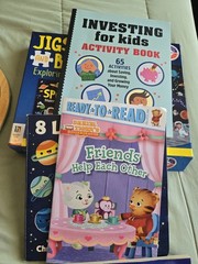 Kids Activity & Story Book Lot Ages 4-8 – Cooking Writing 16 various items