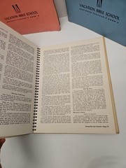 Vintage Vacation Bible School Teacher’s Books Church Convention Press 60s