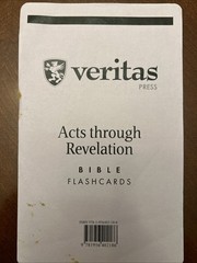 Veritas Press Bible: Acts Through Revelation Flashcards