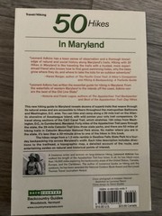 COUNTRY WALKS NEAR BALTIMORE, 50 HIKES IN MARYLAND & GUIDE TO OLD STATE LINE