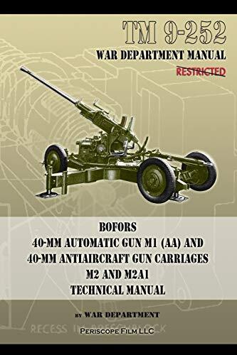 TM 9-252 Bofors 40-mm Automatic Gun M1 (AA) and 40-mm Antiaircraft Gun Carria-,