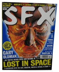 SFX Europe Sci-Fi July 1998 Magazine Book #40 – (Lost In Space Gary Oldman Cove