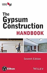 The Gypsum Construction Handbook (RSMeans) – Paperback, by USG – Very Good