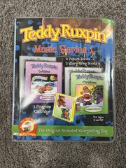 TEDDY RUXPIN MUSIC SERIES 1 4 BOOKS & 1 CARTRIDGE 2006 STILL SEALED