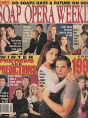 Soap Opera Weekly Jan 12, 1993 MONTI SHARP-KEVIN DOBSON-BYE BYE SANTA BARBARA