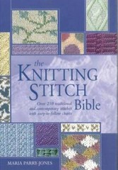 The Knitting Stitch Bible (Artist/Craft Bible Series) – Spiral-bound – VERY GOOD