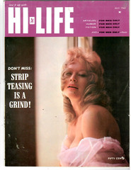 Vintage Men’s Pinup Magazine HI-LIFE July 1960 Men’s Interest, Humor, Fiction