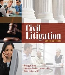 Civil Litigation – Paperback By Kerley, Peggy – VERY GOOD
