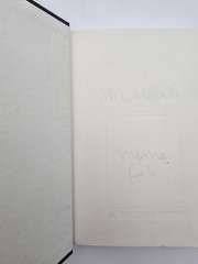 SIGNED~Mrs March by Virginia Feito, 1st AM Edition, 1st Printing, HC DJ