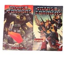 Transformers: Best of the UK Dinobots & Prey Set If 2 Simon Furman IDW TPB GUC