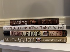Lot of Various Christian Living Books by Jentezen Franklin – All hardcover
