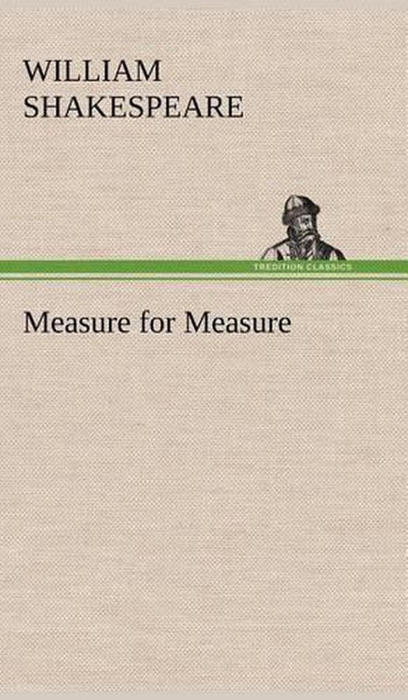 Measure for Measure by William Shakespeare (English) Hardcover Book