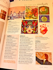 The Textile Art Magazine Embroidery lot, March/April 2026, May/June 2026