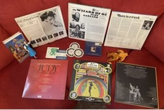 31Wizard of Oz/Judy Garland/JFK Jr, 6 Vinyls,TV Guides/Life, Dolls, VHS/DVD