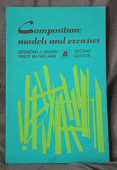 COMPOSITION MODELS AND EXERCISES DIANE A. WILBUR PHILIP MCFARLAND 2nd Ed B 1971