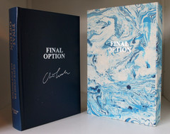 Clive Cussler – FINAL OPTION – SIGNED Letter MM/52 Norwood Hardcover w/ Slipcase