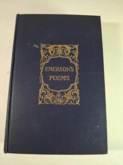 1899 POEMS OF RALPH WALDO EMERSON * Very Good! 220 Pages 0f Great Poetry!