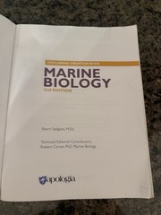 Apologia Exploring Creation Marine Biology 2nd Ed Seligson Textbook & Solutions