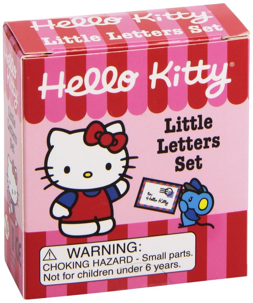 RP Minis Ser.: Hello Kitty: Little Letters Set by Perseus (2009, Kit) New, Rare