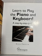 Learn to Play the Piano and Keyboard W/Dvd by Not Available (Hardcover)