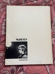 Nureyev in Paris book, 1975, paperback, vintage, Ballet, Dance.