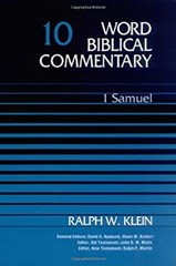 1 Samuel Hardcover Klein, Ralph W. Nelson Reference Staff