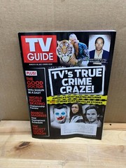 TV Guide Magazine March 15 2021 True Crime Craze Tiger King
