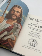 The Triumph of God’s Love by E.G. White 1957 Hardcover Book PACIFIC PRESS 1957