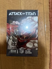 Attack on Titan Season 1 Part 1 Volume 1-4 Manga Box Set of Paperbacks