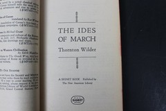 The Ides of March Thornton Wilder 1963 First Printing Signet Vintage Roman PB