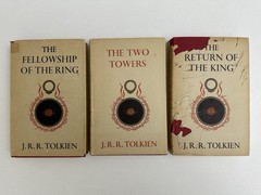 J.R.R. Tolkien Lord of the Rings 3 Volumes 11 11 & 14th Edition 1965 – Maps – HC